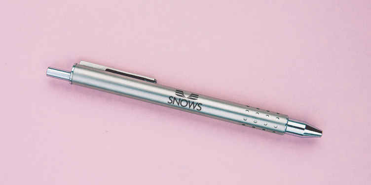 Branded pen